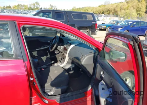 2011 Toyota Corolla S from USA, damaged, VIN 2T1BU4EE5BC692466